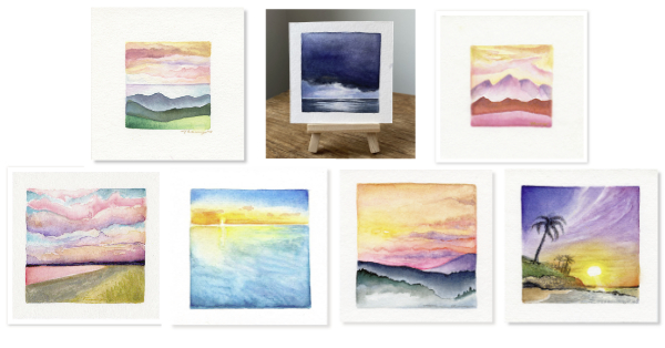 Fine Art Watercolour Painting by art.tanyakucey.com https://shop.tanyakucey.com/