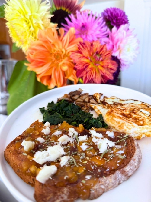 a healthy alternative to the UK style Ploughman's brunch